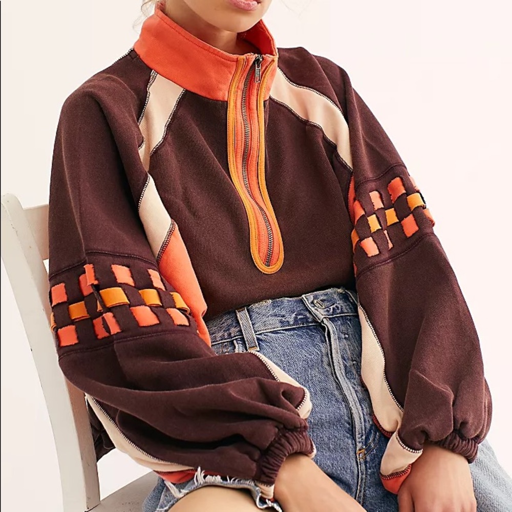 Free People Live To Ride Pullover